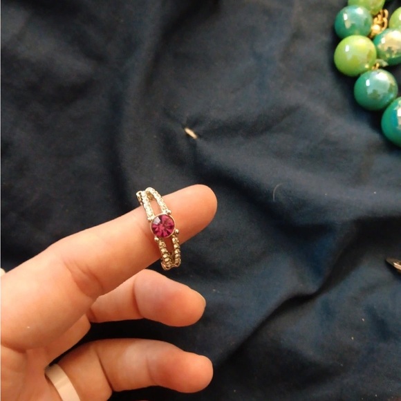 Ruby adjustable ring - Picture 2 of 3